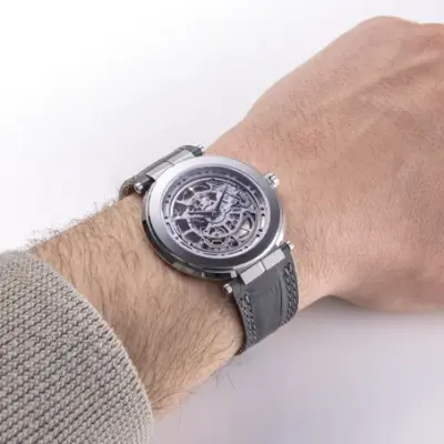 Herbelin Newport Slim Mechanical Skeleton 1222SQ75 — photo 4