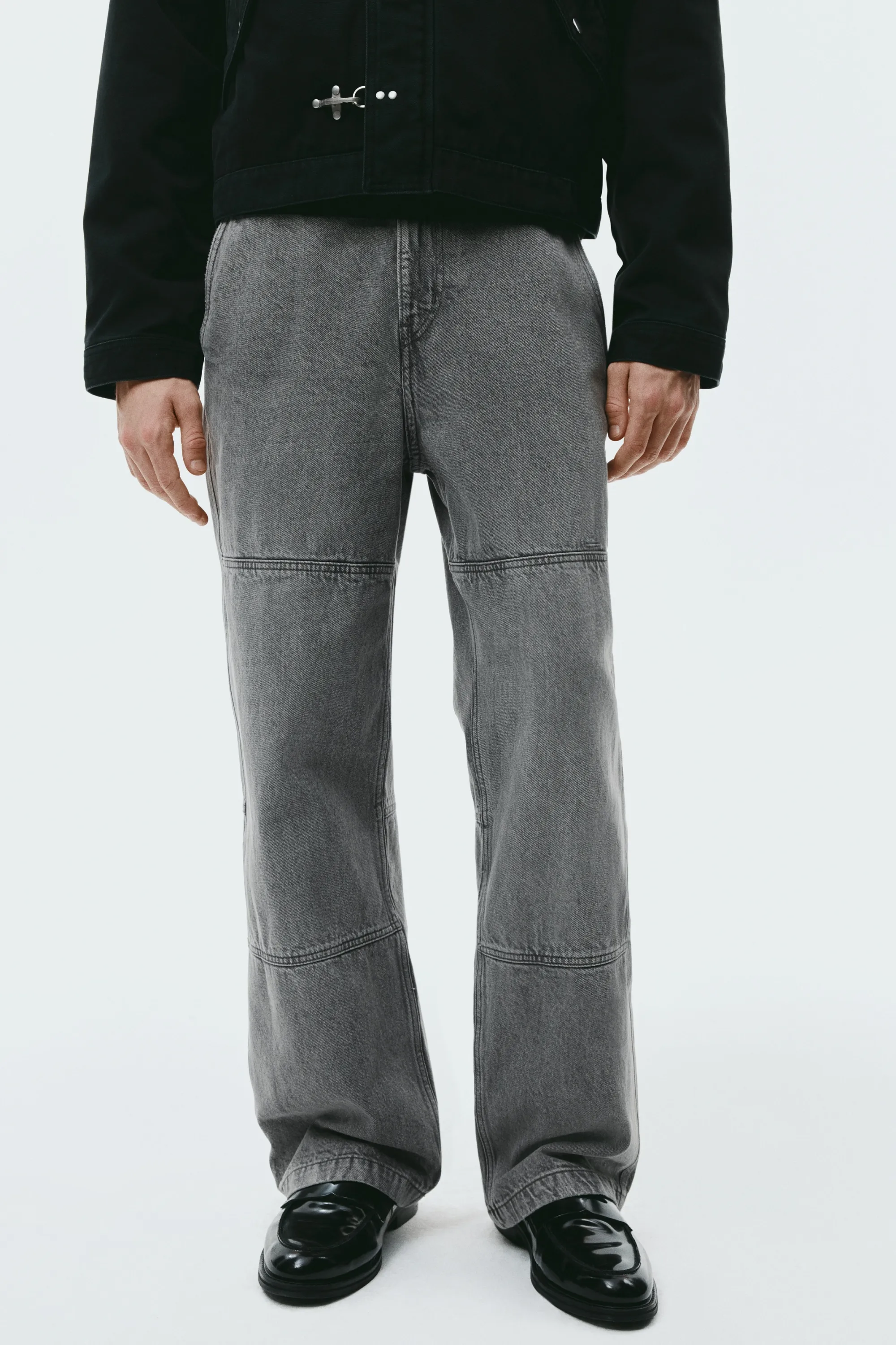 Jean worker Loose Fit - Gris