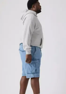 LEVIS CARRIER CARGO SHORT JEAN'S Bleu ciel — photo 5