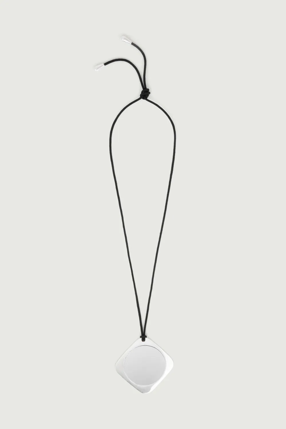 SAUTOIR MIROIR ARGENT