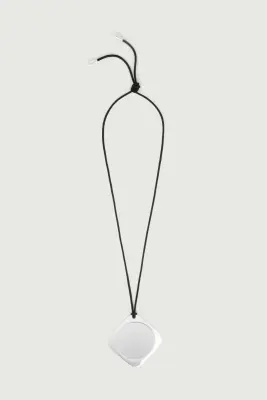 SAUTOIR MIROIR ARGENT — photo 1