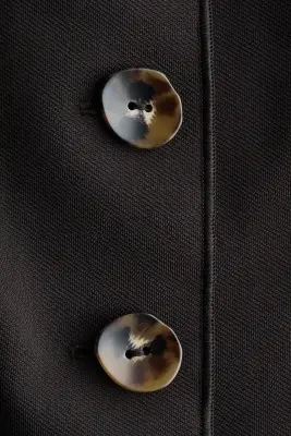 Gilet sans manches en jersey - Marron foncé — photo 4