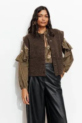 Cardigan sans manches Femme — photo 3