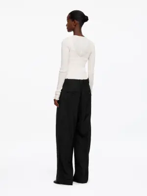 Pantalon habillé décontracté - Noir — photo 1