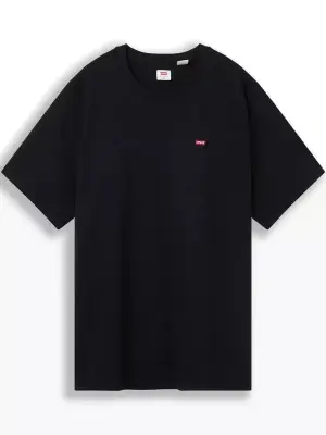 LEVIS TEE SHIRT BIG ORIGINAL HM Noir — photo 4