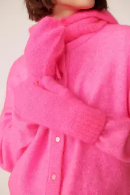 Moufles Caliente Rose Fluo — photo 3