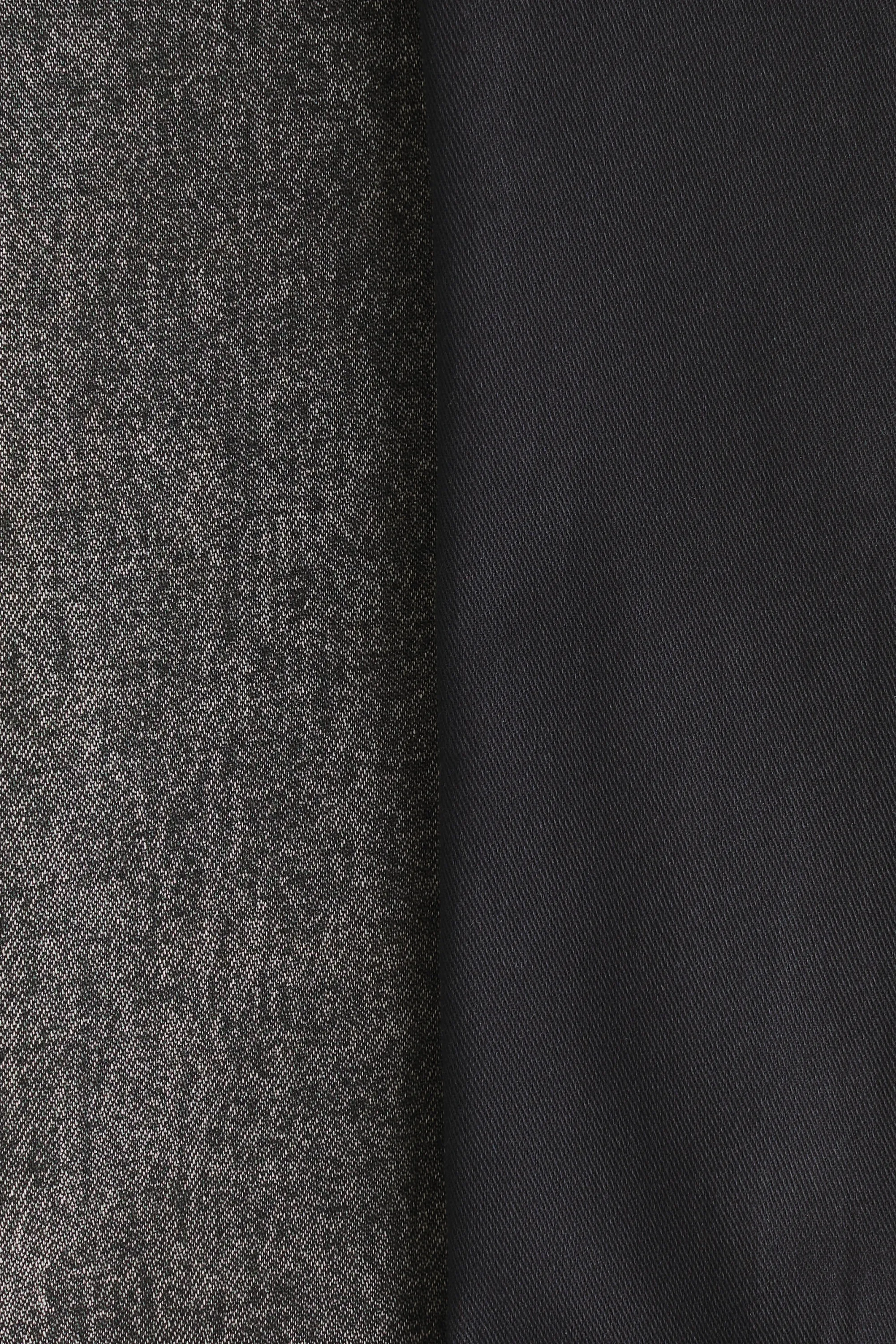 Lot de 2 pantalons jogger en coton - Gris denim foncé/noir denim