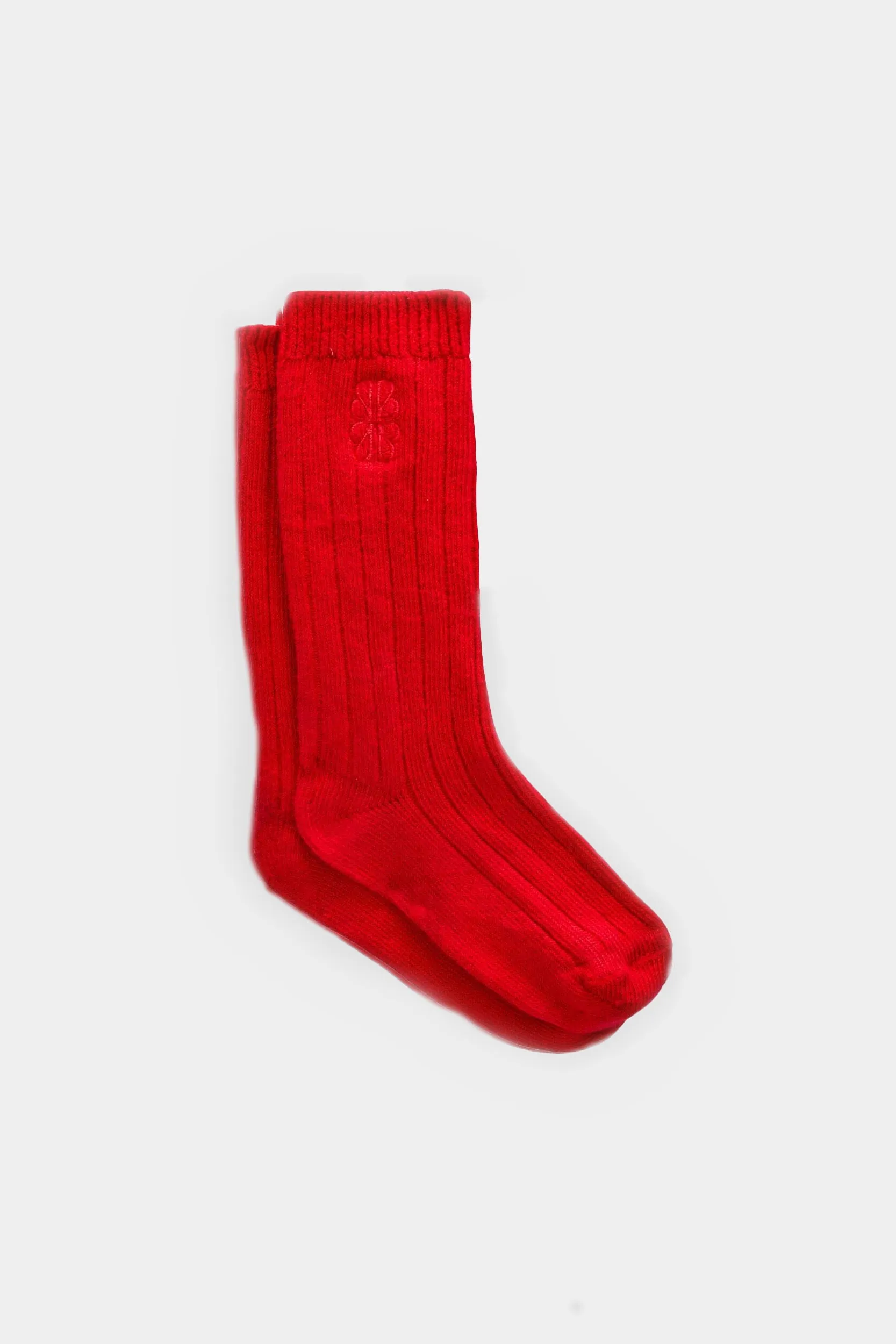 Chaussettes Felice rouge