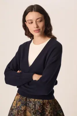 Pull Armelle Marine — photo 4