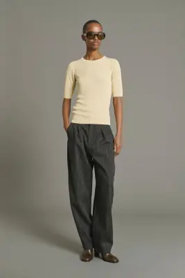 TOP KARINA CRÈME — photo 1