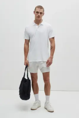 T-shirt de tennis Regular Fit DryMove™ - Blanc — photo 2