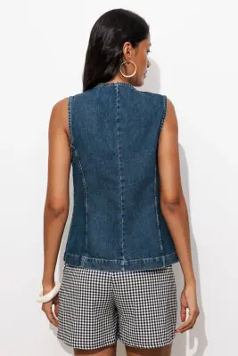 Veston en jean Femme — photo 4