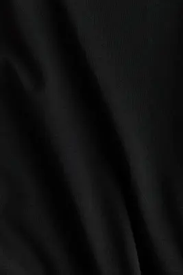 Pantalon évasé en jersey - Noir — photo 4