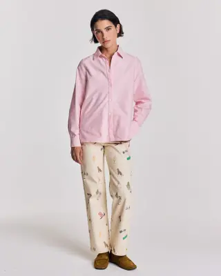 Chemise Liseron rose dragé — photo 3