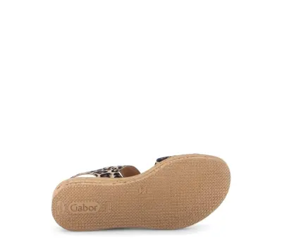 Sandales Gabor 84.550.34 Beige - Cuir Grande Pointure Femme — photo 5