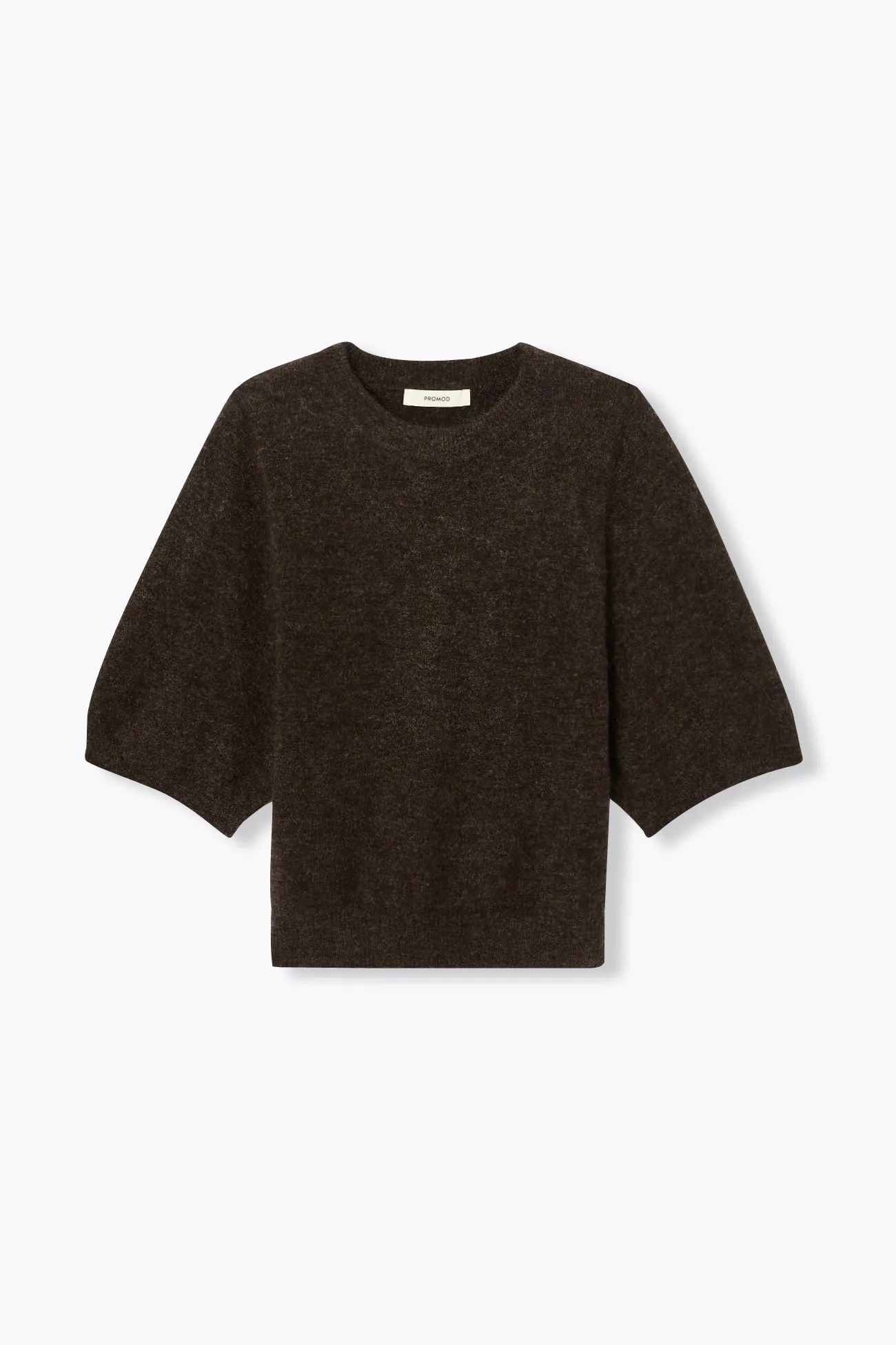 Pull col rond manches ballon