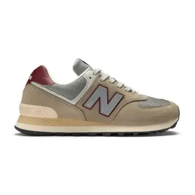 NEW BALANCE 574 Gris Bordeaux — photo 1