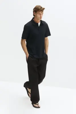 Polo Cooling Regular Fit - Noir — photo 2