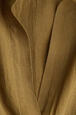 Chemise courte et imprimée - Olive doré — photo 2
