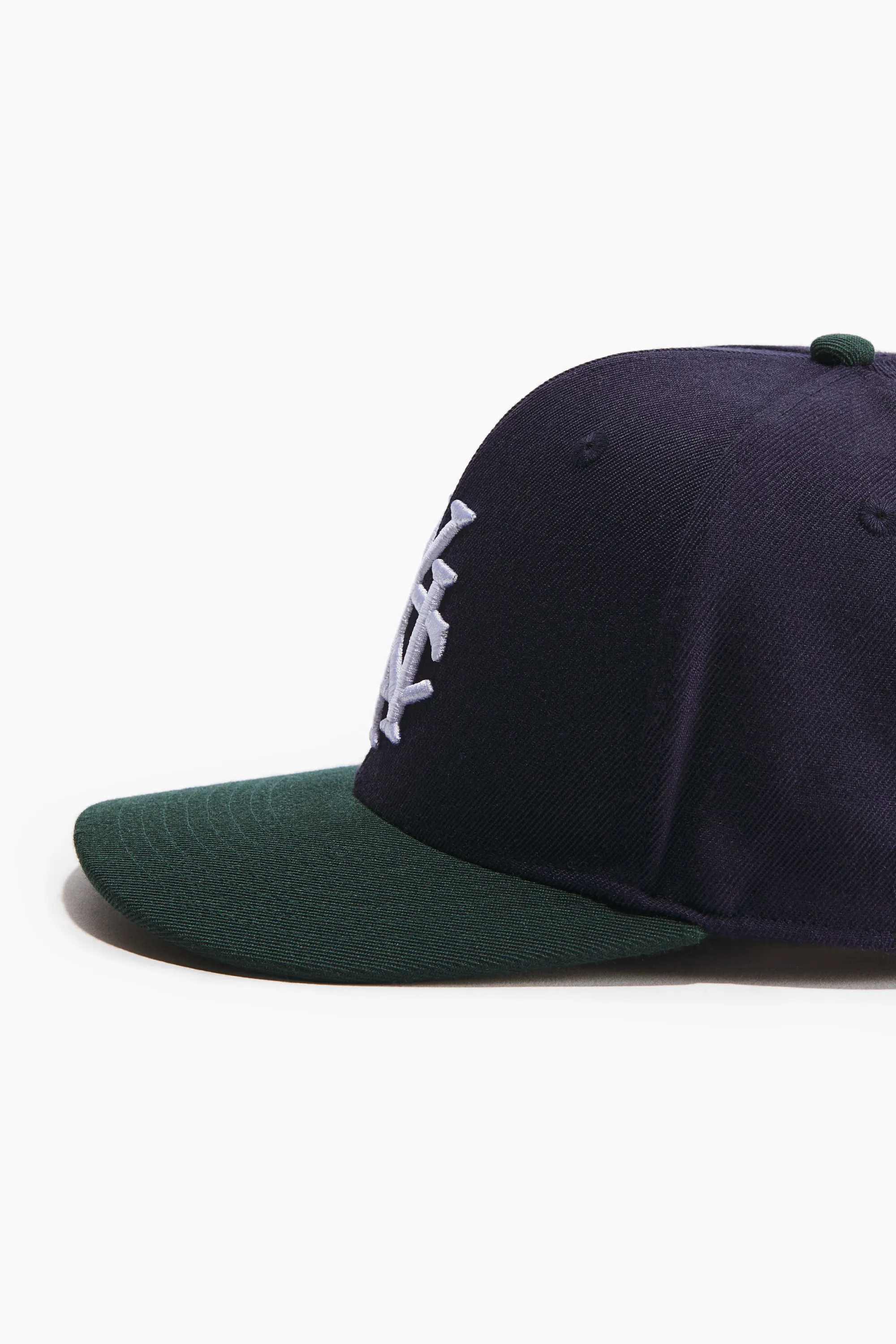 Casquette avec motif brodé - Bleu marine/NYC
