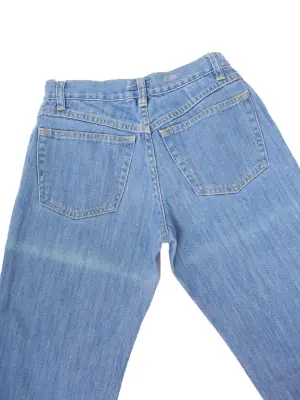 Jean taille haute bleu clair wide leg Prix boutique €820 Taille XXS — photo 4