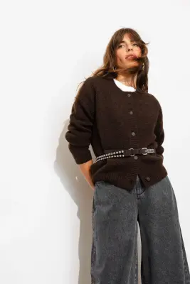 Cardigan col rond Femme — photo 2