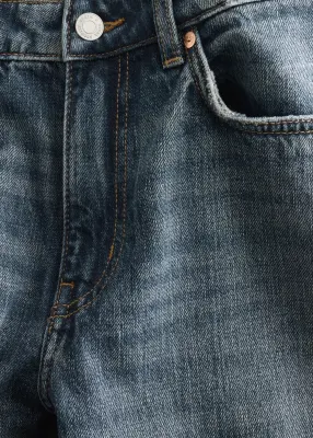 Jean bootcut taille mi-haute - Bleu délavé — photo 4