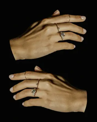BAGUE CLAIRE - Or jaune 18 carats — photo 2