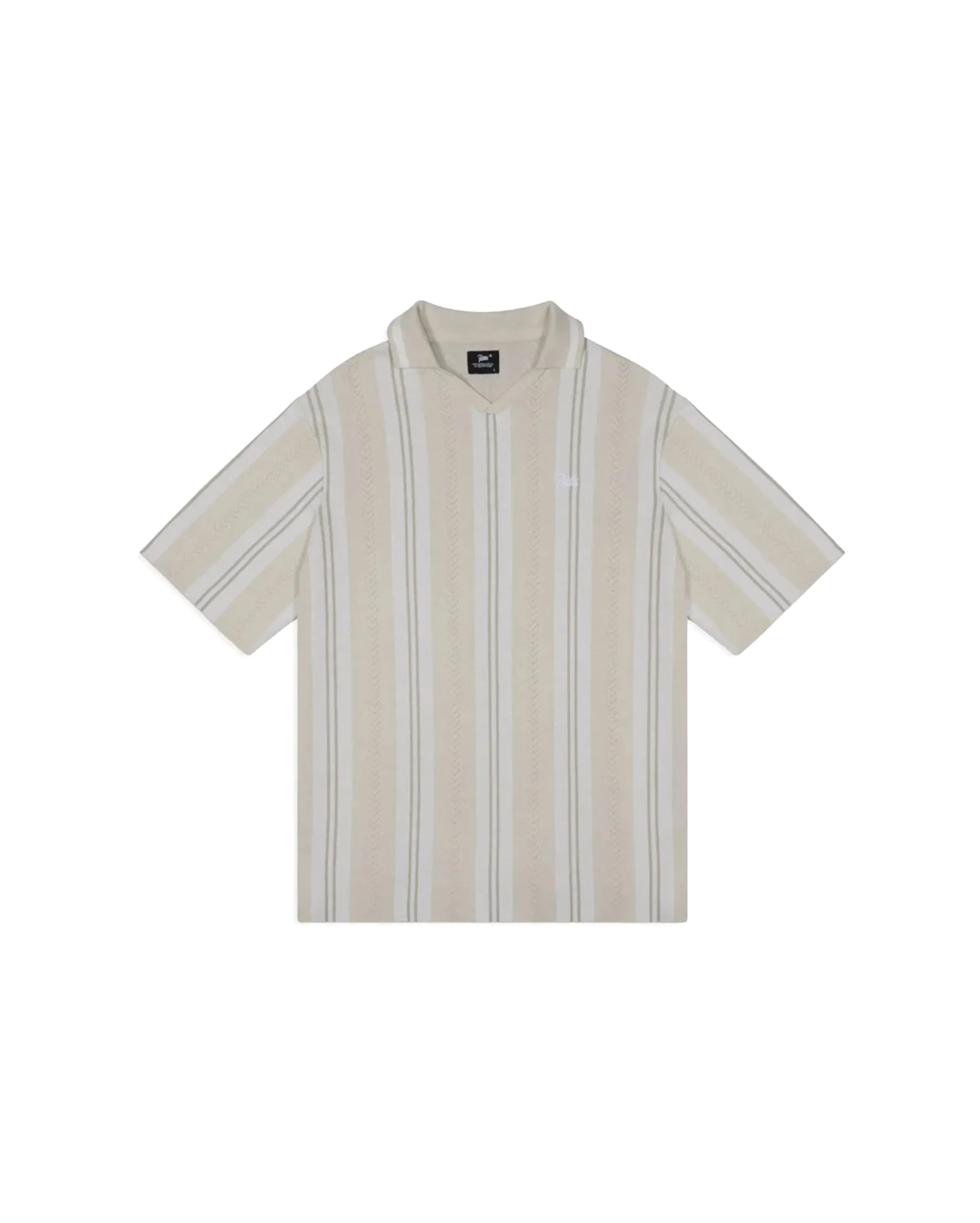 Knitted Football Shirt Oatmeal