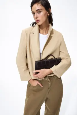 Blazer court - Beige — photo 2