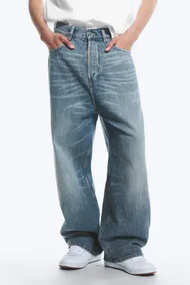 Jean baggy extra large Astro - Blue Stream — photo 1