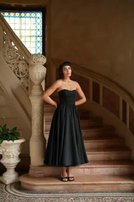 Annabeth Strapless Dress — photo 5