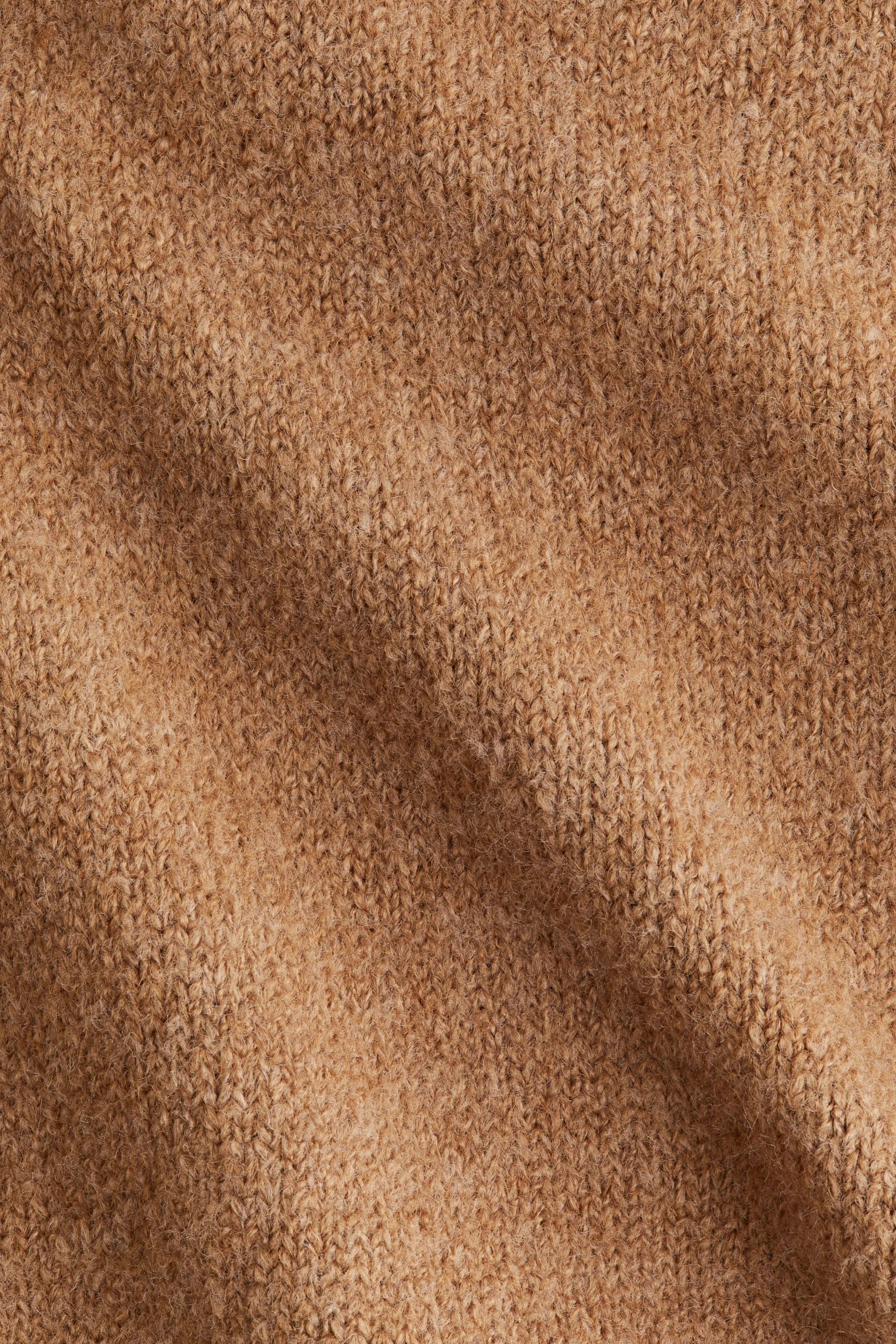 Pull sans manches court - Beige foncé