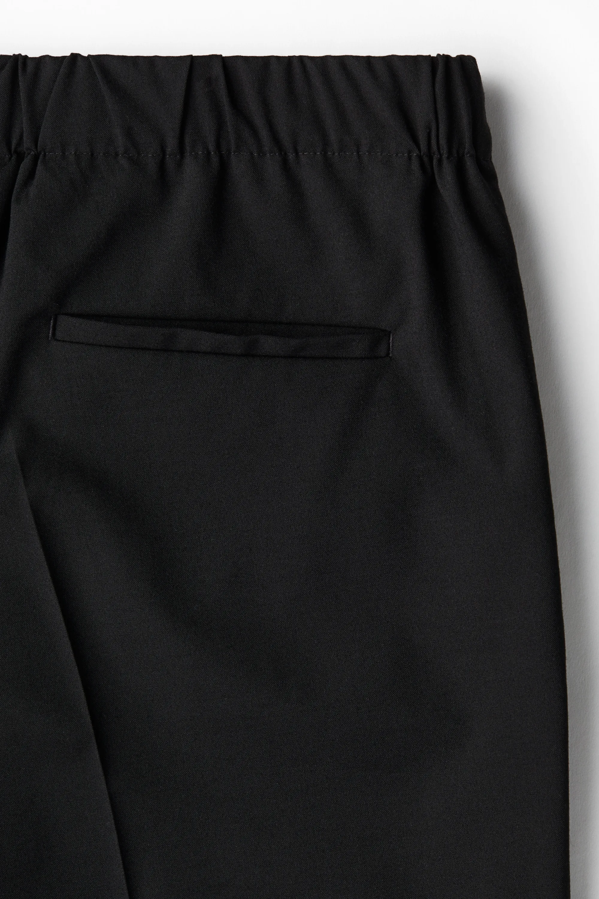 Pantalon effilé Relaxed Fit - Noir