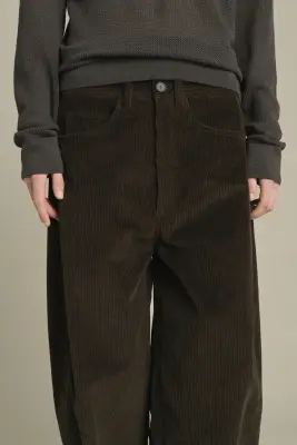 PANTALON GUNTHER MARRON FONCÉ — photo 4