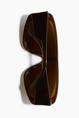 Lunettes de soleil visière - Marron — photo 5