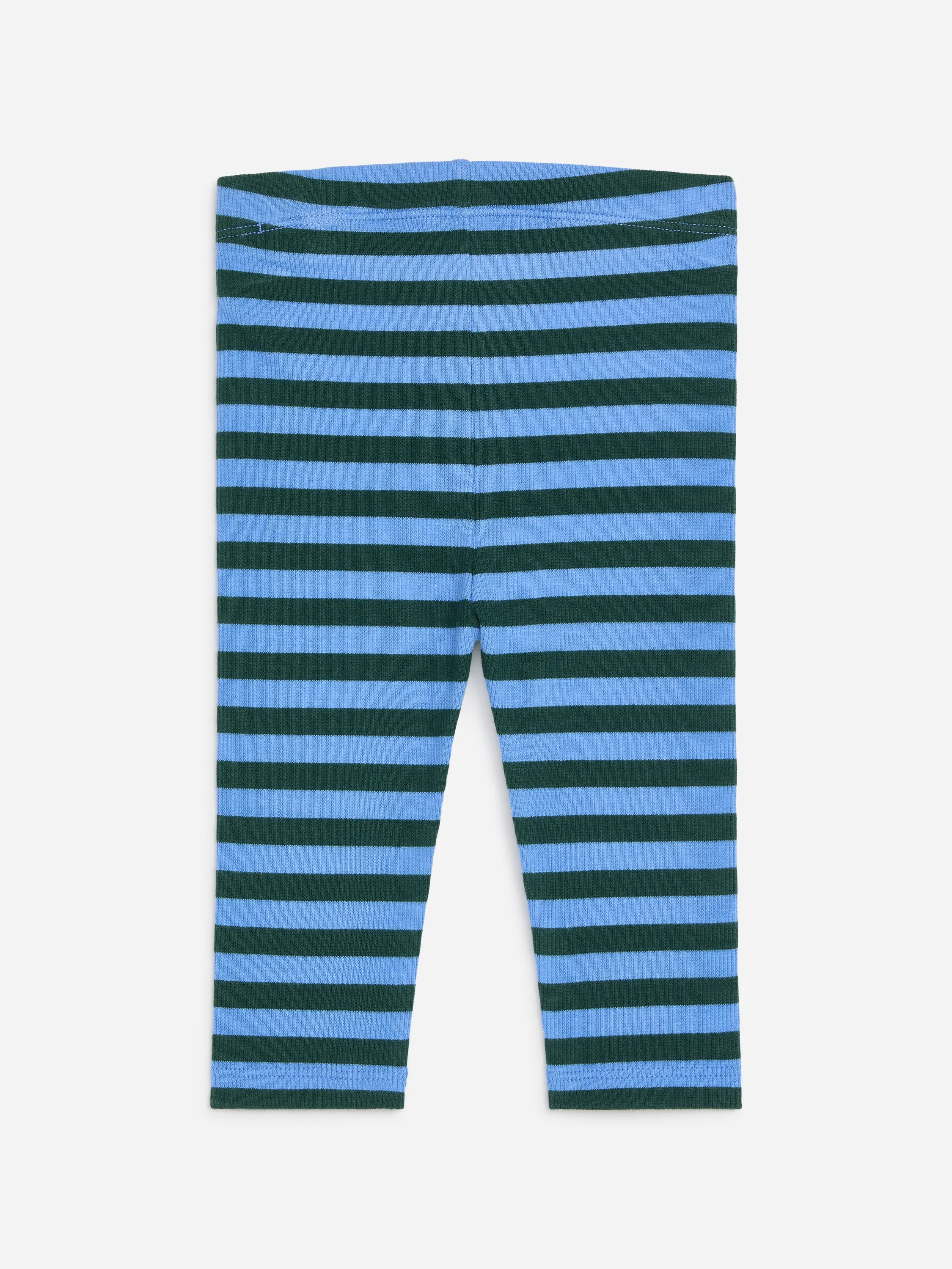 Legging côtelé - Bleu/Vert