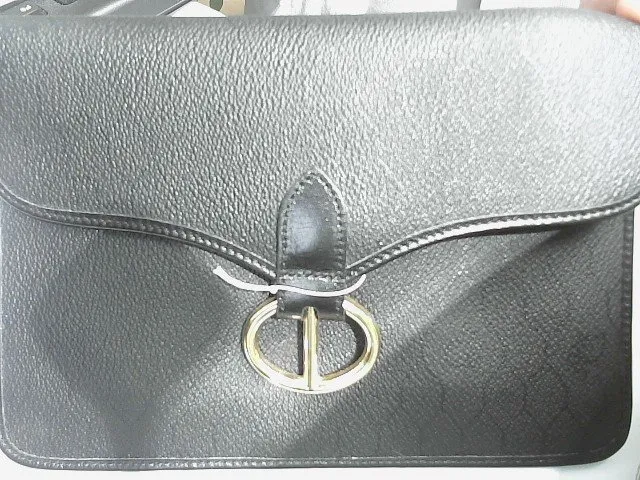 Pochette nid d'abeille noir