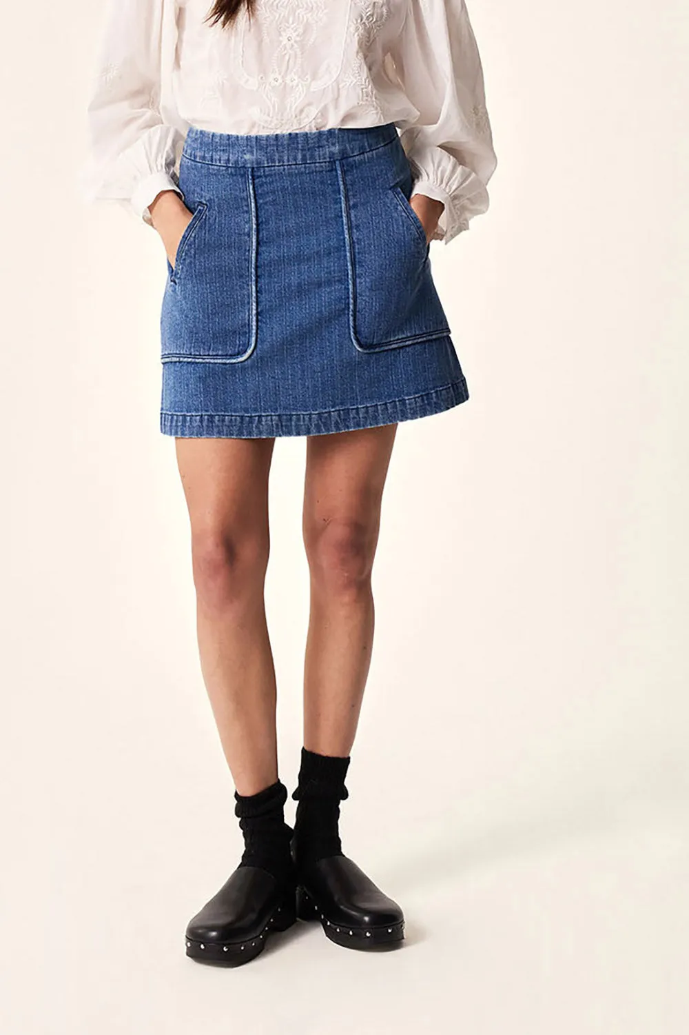 Jupe Louxor Middle Blue