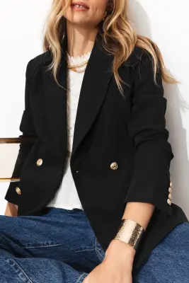 Veste blazer croisé Femme — photo 5