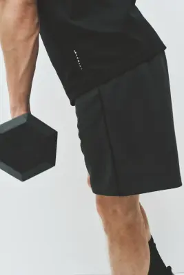Short de sport Regular Fit DryMove™ - Gris foncé — photo 3