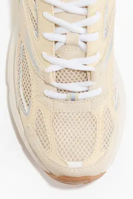 Sneakers à semelle épaisse - Jaune clair — photo 2