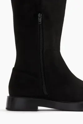 Bottes de hauteur genou - Noir — photo 3