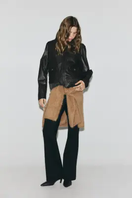 Pantalon en interlock - Noir — photo 1