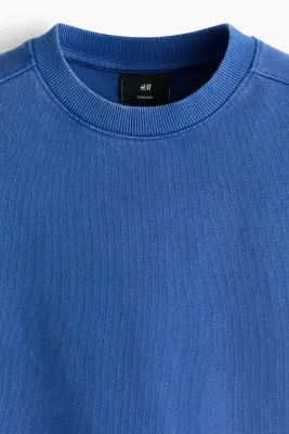 Débardeur boxy Oversized Fit - Bleu vif — photo 4