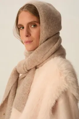 Capuche écharpe Audine Loup — photo 2