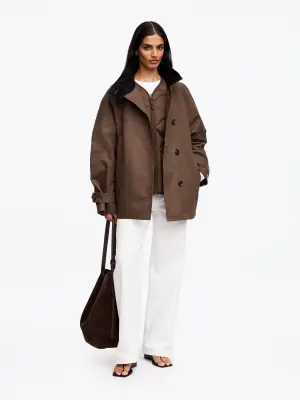 Veste matelassée Re:Down - Marron — photo 1