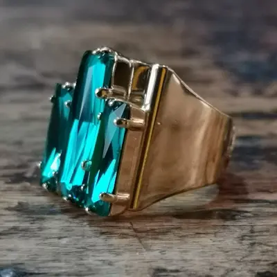 Debbie 3 crystal ring — photo 4