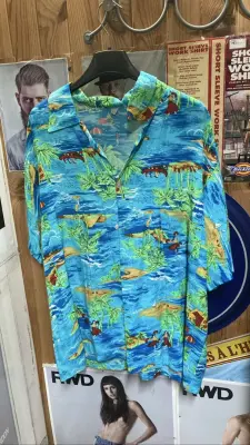 Chemise hawaïenne bleue — photo 1