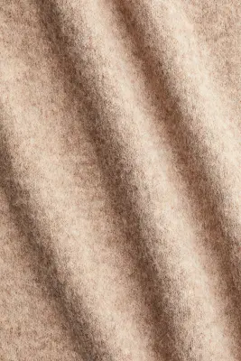 Robe maxi en maille - Beige ancien — photo 5